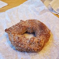 Apple Cider Donut at The Cinnamon Snail in New York City