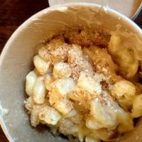 mac and cheese - amazing at The Cinnamon Snail in New York City