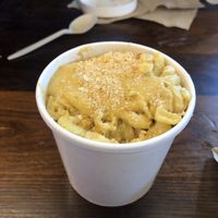 Mac and cheese at The Cinnamon Snail in New York City