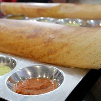 Masala dosas at Saravana Bhavan in South West London