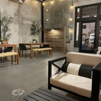 Outdoor seating   at Brick & Bread in Broken Bow