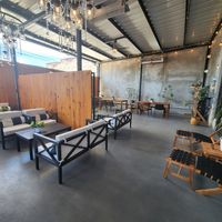 Restaurant has patio and inside seating at Brick & Bread in Broken Bow