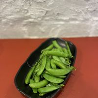 Snap peas  at Parco Ramen in Collingwood