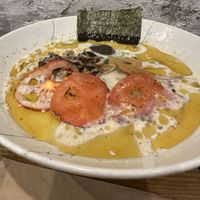 Vegan ramen with truffle pastee  at Parco Ramen in Collingwood