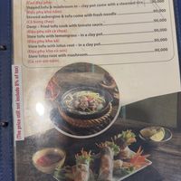 Menu  at MẸT Vietnamese Restaurant & Vegetarian Food - Hang Bac in Hanoi