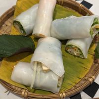 Fresh vegetables spring rolls  at MẸT Vietnamese Restaurant & Vegetarian Food - Hang Bac in Hanoi