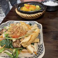 Tofu with vegetables   at MẸT Vietnamese Restaurant & Vegetarian Food - Hang Bac in Hanoi