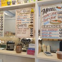 Menu at Bio Fred in Geneva