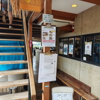 Stairs to go to the floor at Komedoko Shokudo - こめどこ食堂 in Hiroshima