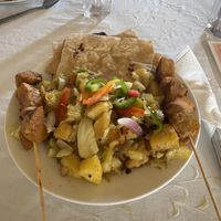 Large Portions   at Govinda's Veggie Vegan in Lome