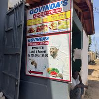 Outside. Up Stairs.   at Govinda's Veggie Vegan in Lome