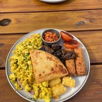 All day breakfast   at Jessie's  in Pitlochry