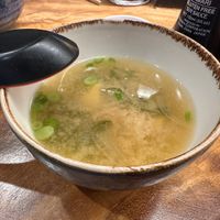 Sopa de miso  at Kenji in San Sebastian