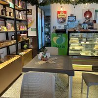 Indoor seating   at Trizzia Ecotienda Saludable in Medellin