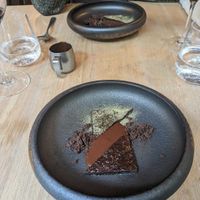 Dessert vegan at La Table de Colette in Paris