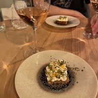 Lemon and seaweed (first dessert)  at La Table de Colette in Paris