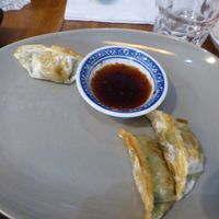 Vegetable dumplings  at Manna in Helsinki