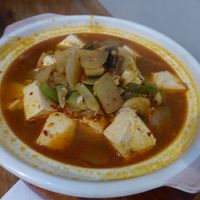 Tofu stew at Manna in Helsinki