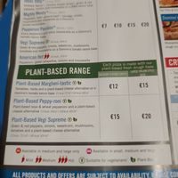 Menu at Domino's Pizza in Castlebar