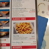 Menu at Domino's Pizza in Castlebar
