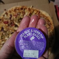 Plant based garlic & herb dip at Domino's Pizza in Castlebar