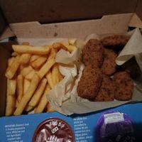 Nugget & fries combo box at Domino's Pizza in Castlebar
