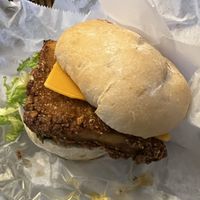 Tofu burger   at Kale Afrika in Nashville