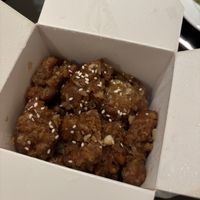 Orange chicken  at Chopstix Asian Vegan Cuisine in Bangkok