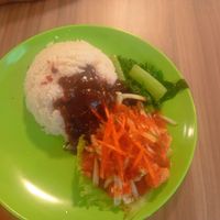 Thai style chicken rice😋 at Shu Vegetarian 蔬方斋 - Yishun in North Singapore