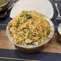 Vegetable Biriyani  at The Indian Kitchen in Samarkand
