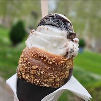 Vegan Bounty kurtos at Sisters Kurtoš in Zagreb