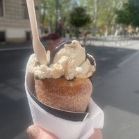 Snickers with dark chocolate   at Sisters Kurtoš in Zagreb