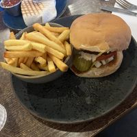 big mags and skinny fries  at Maggie Mays - Botanic in Belfast