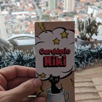 a at Kiki Cafe in Sao Paulo