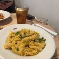 Vegan pumpkin & rucola pasta   at NONA Pasta in Brussels