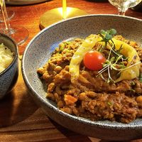 Chilli con veggies at Frawley's Restaurant at The White House in Cork