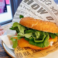 Vegan Lax Bagel 🥯   at Brandy & Cake in Vienna