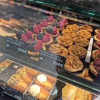 Vegan options at display at Lis'bom in Hamburg