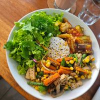 Salad at O Baba Vegan in Denpasar