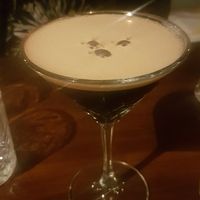 Espresso martini at The OakTree in Leigh-on-sea