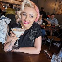 Vegan cocktail - pina colada at The OakTree in Leigh-on-sea