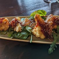 BBQ cauliflower wings at The OakTree in Leigh-on-sea
