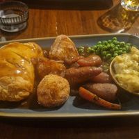 En croute Xmas menu at The OakTree in Leigh-on-sea