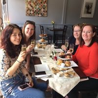 The vegan afternoon tea at The OakTree in Leigh-on-sea