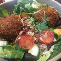 Middle Eastern salad at The OakTree in Leigh-on-sea