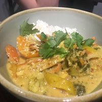Thai Satay Curry at The OakTree in Leigh-on-sea