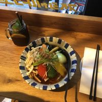 Vegan shoyu ramen (R22; €15,80)  at Takumi  in Utrecht