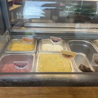 Vegan flavours   at Sandara Gelato in Ungasan