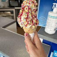 Vegan ice cream!  at Mablethorpe Ice Cream Company in Mablethorpe