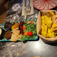 Hummus al oporto  at Settebello Ristorante in Madrid